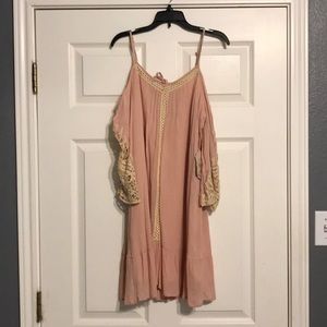 Altar'd State Dresses - Altar’d State Light Pink Tunic/Dress Altar'd State Dresses - Altar’d State Light Pink Tunic/Dress